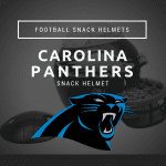 Carolina Panthers Football Snack Helmet