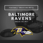 Baltimore Ravens Football Snack Helmet