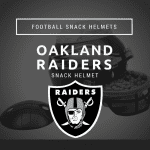 Oakland Raiders Snack Helmet