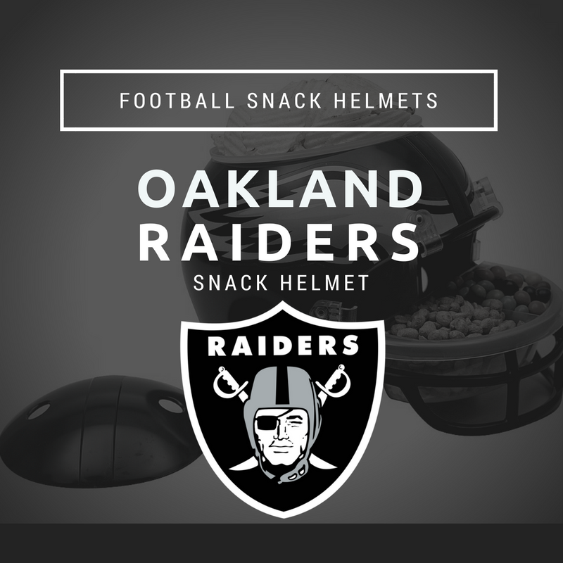 NFL Snack Bowl  Oakland raiders football, Raiders, Oakland raiders logo